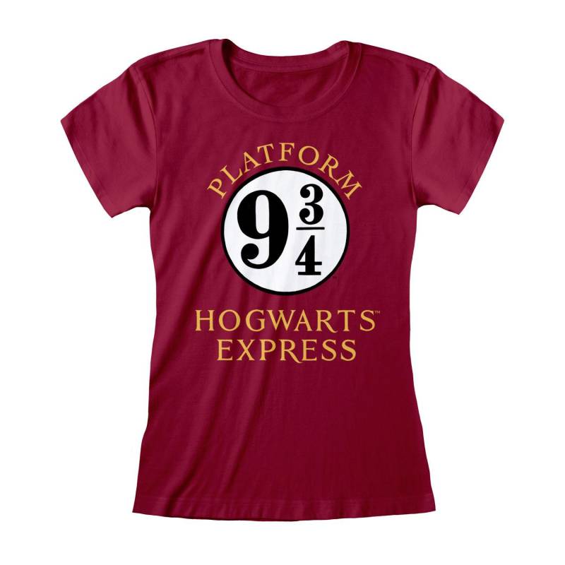 T-shirt - Harry Potter - Express - Hogwarts Herren Rot Bunt L von Heroes