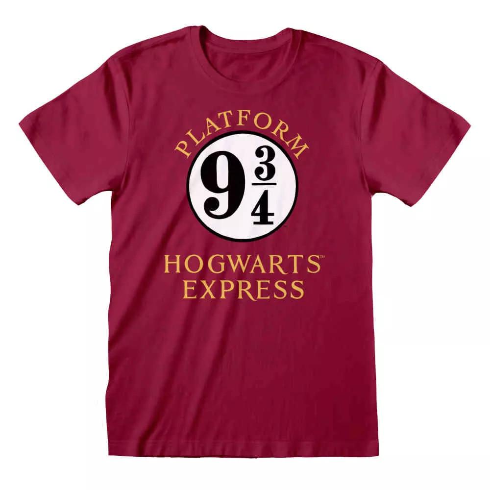 Heroes - T-shirt Harry Potter Hogwarts Express S, für Herren, Rot Bunt, Größe S von Heroes