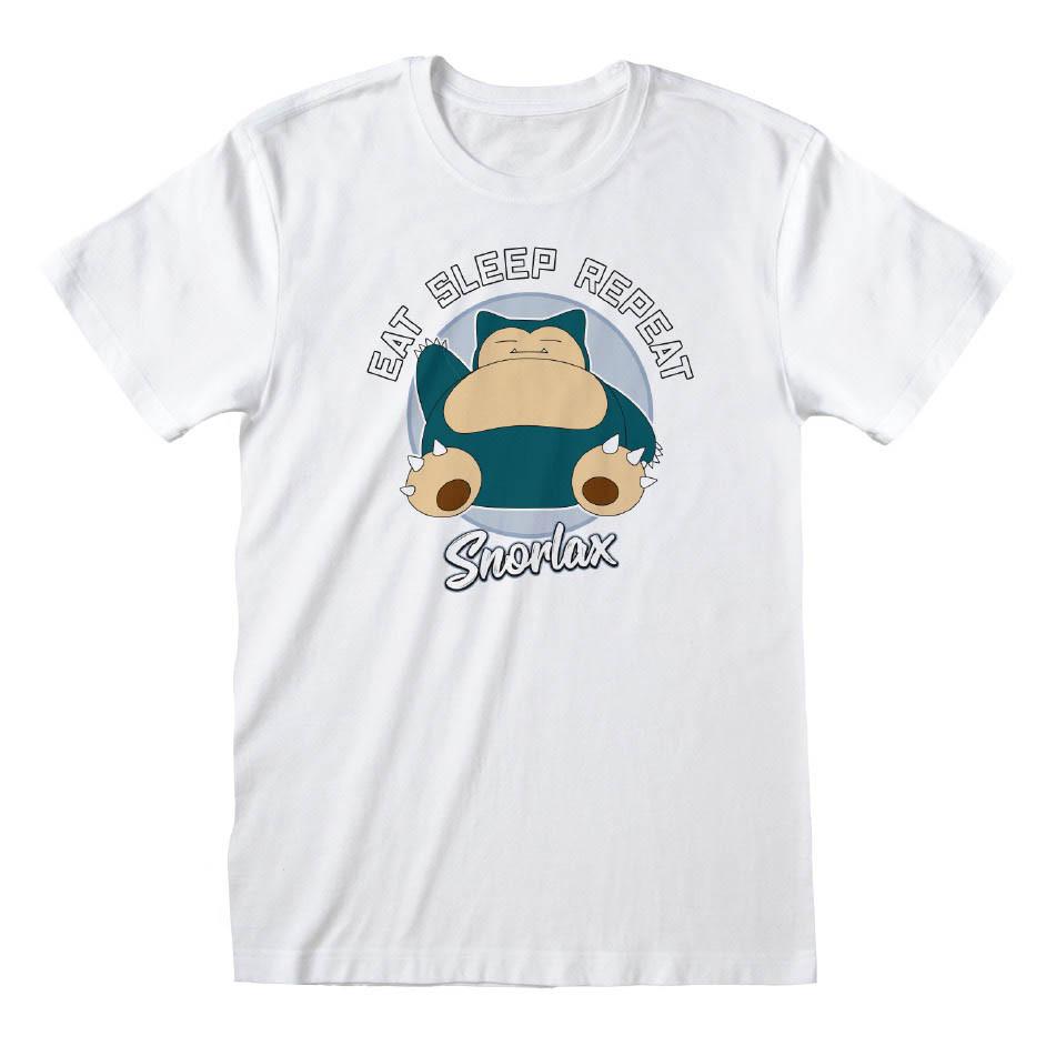 T-shirt - Pokemon - Relaxo Herren Weiss L von Heroes