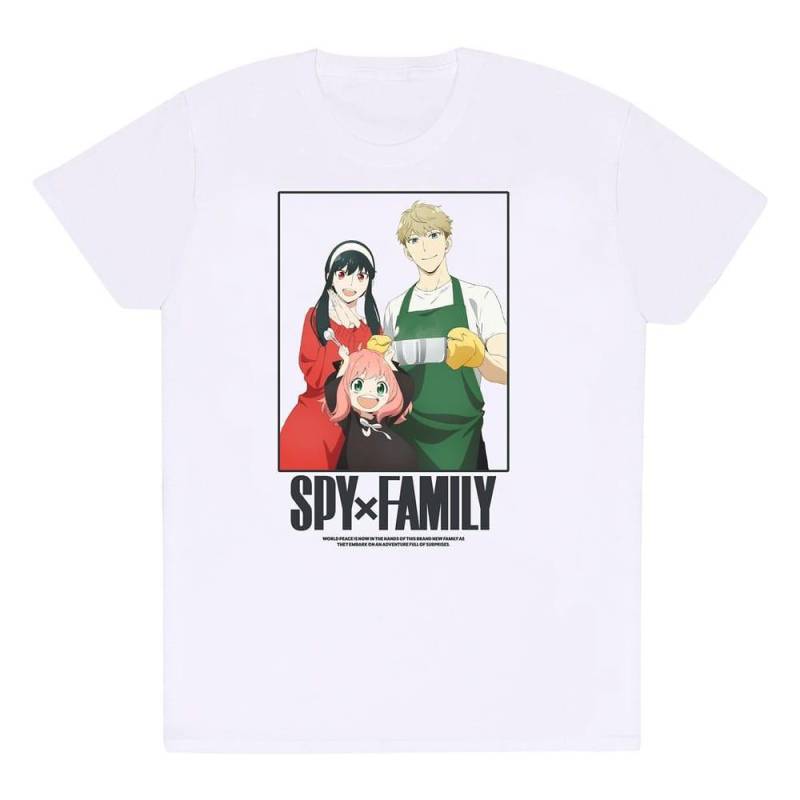 T-shirt - Spy X Family - Familie Herren Weiss L von Heroes