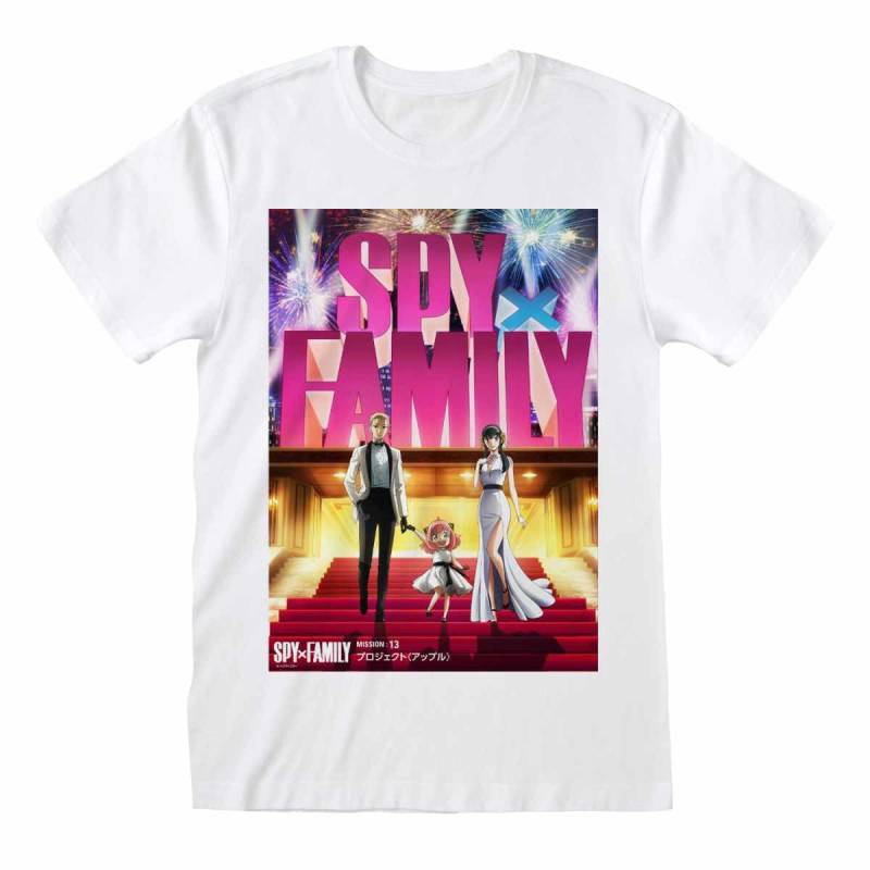 T-shirt - Spy X Family - Opening Night Herren Weiss L von Heroes