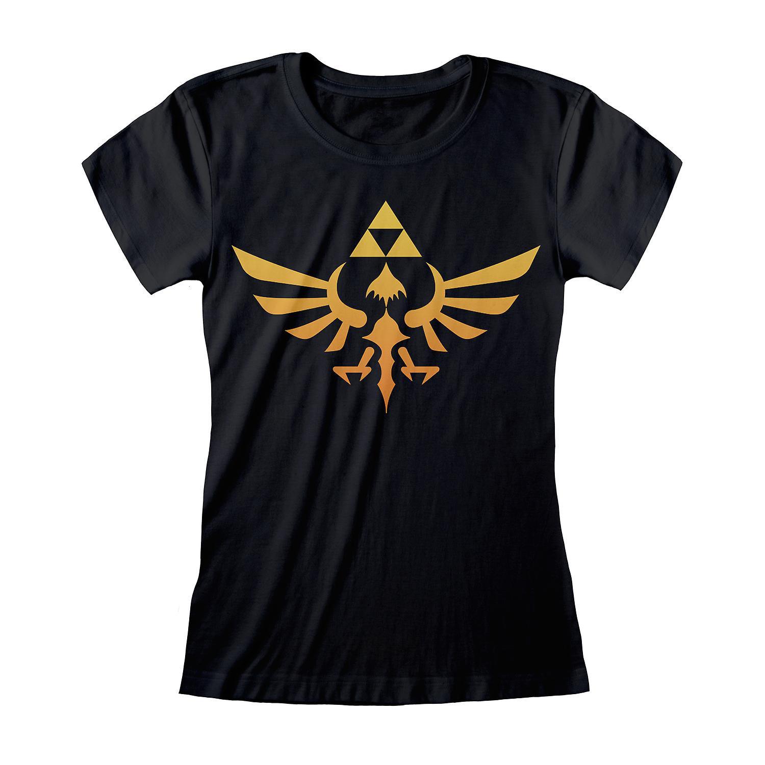 Heroes - T-shirt Zelda Logo L, für Herren, Schwarz, Größe L von Heroes