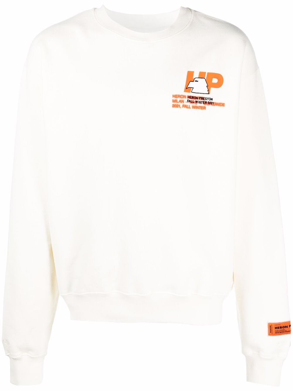 Heron Preston Heron print sweatshirt - Neutrals von Heron Preston