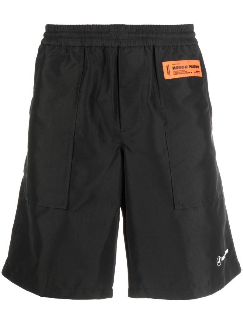 Heron Preston Ex-Ray Heron NYL track shorts - Black von Heron Preston