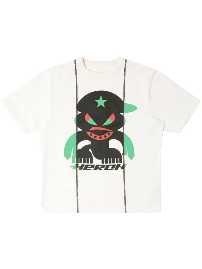 Heron Preston Monster Tape cotton T-shirt - White von Heron Preston