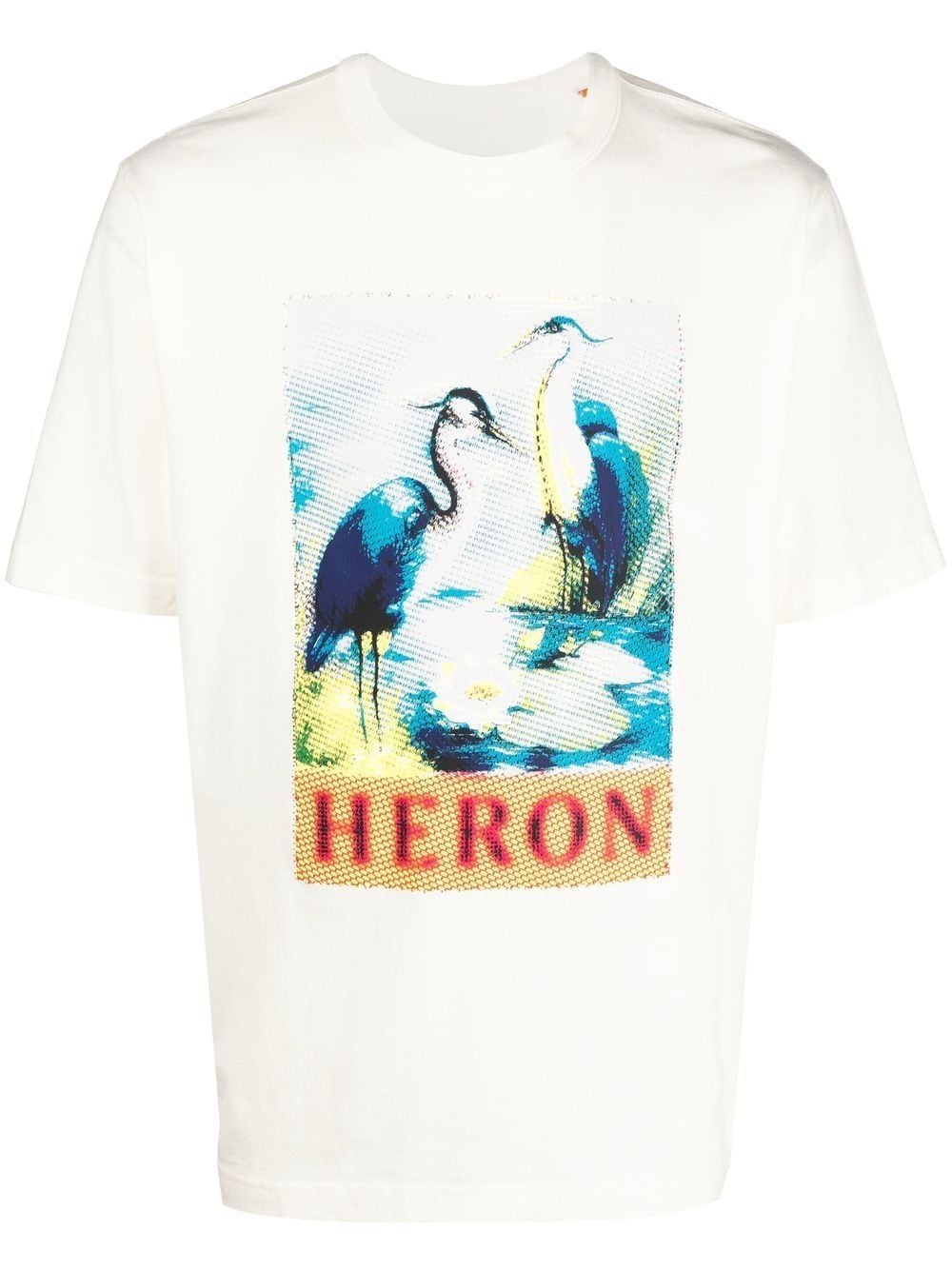 Heron Preston bird logo-print T-shirt - White von Heron Preston