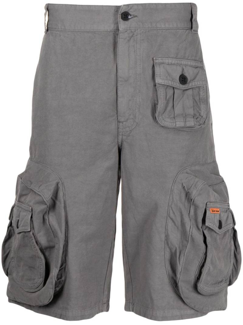 Heron Preston cotton-blend cargo shorts - Grey von Heron Preston