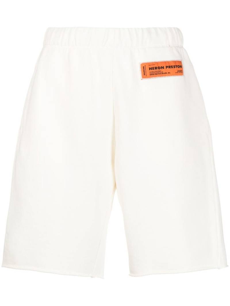 Heron Preston elasticated knee-length shorts - Neutrals von Heron Preston