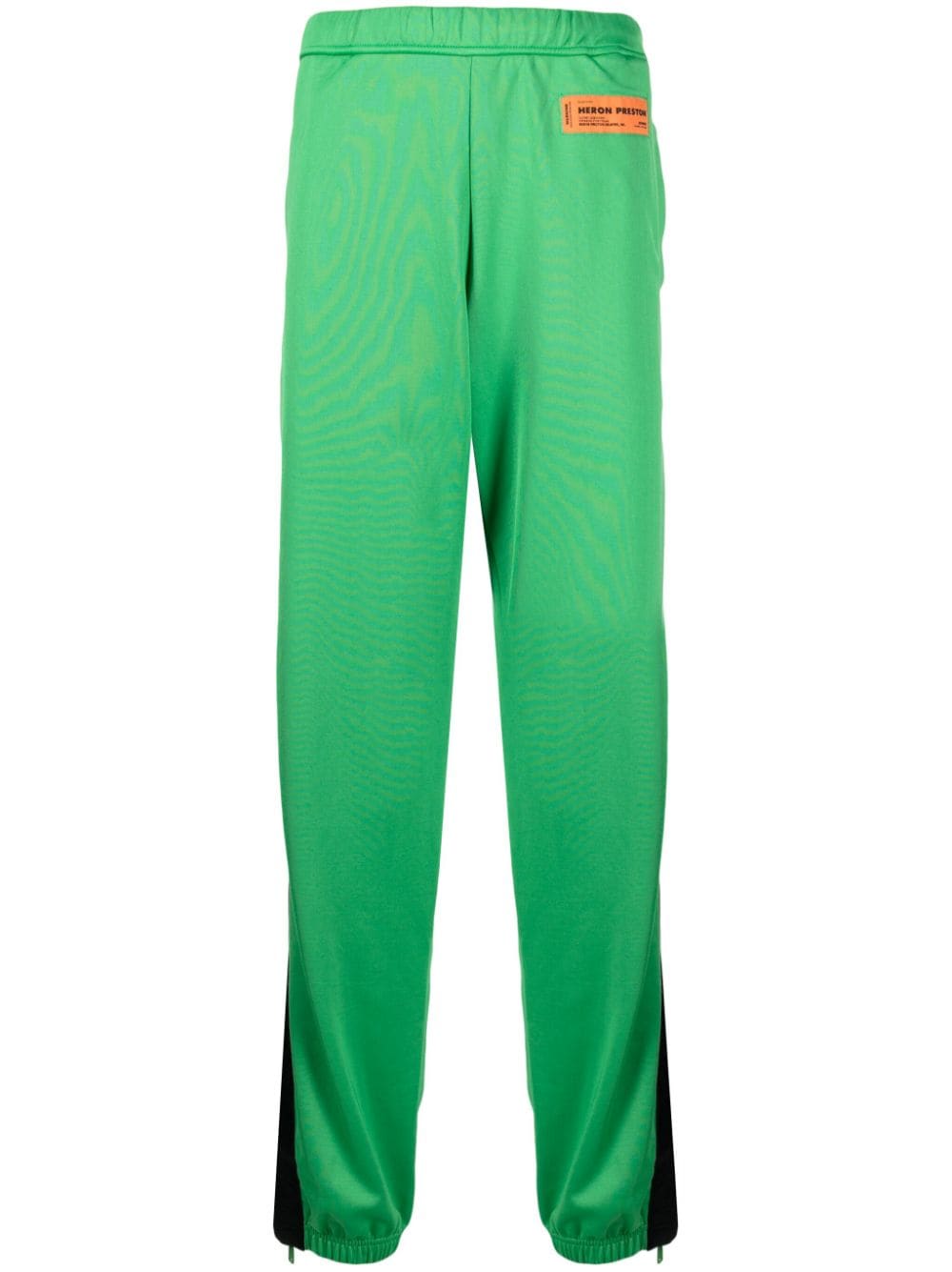Heron Preston logo-patch track trousers - Green von Heron Preston