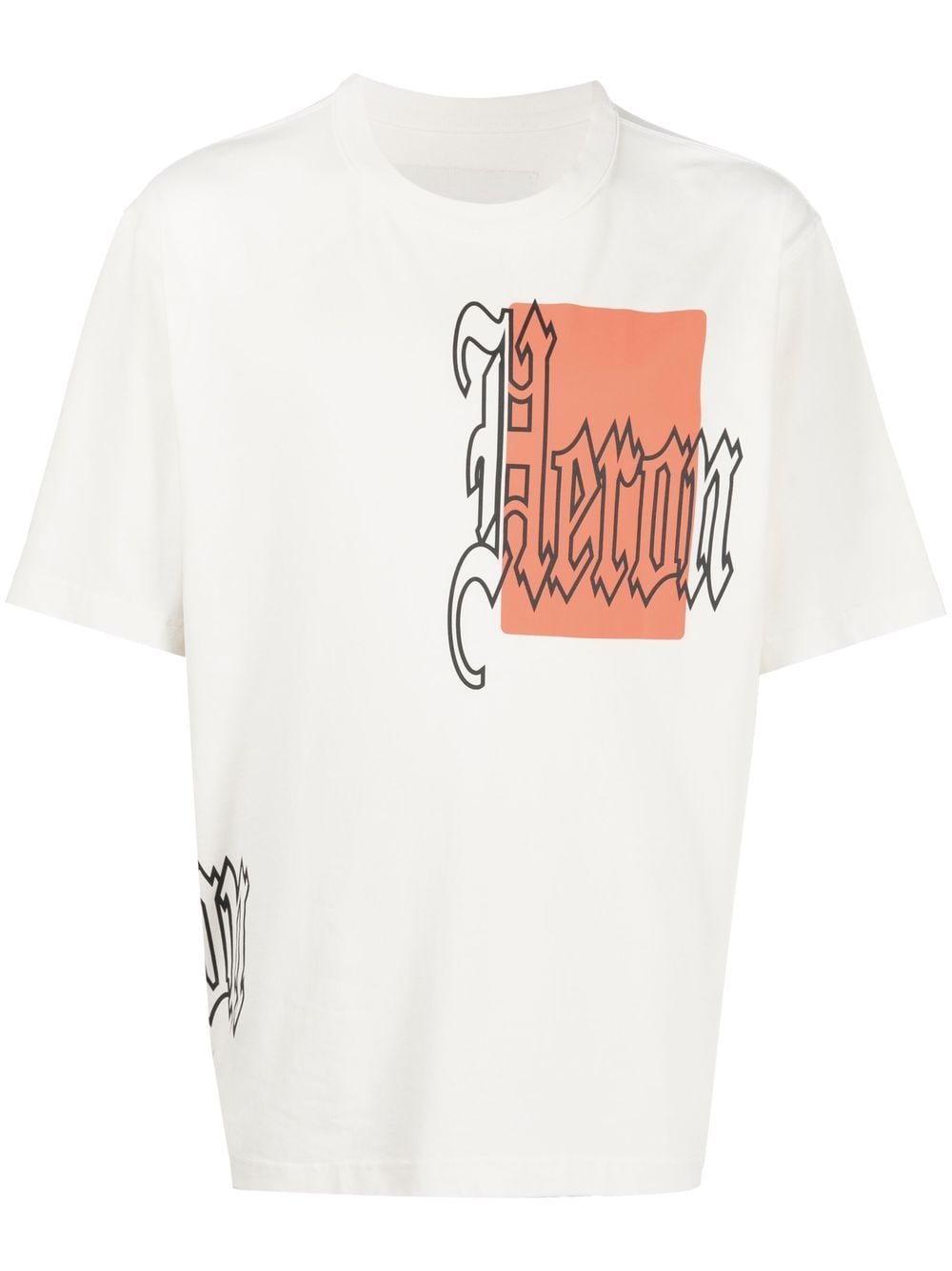 Heron Preston logo-print cotton T-shirt - Neutrals von Heron Preston