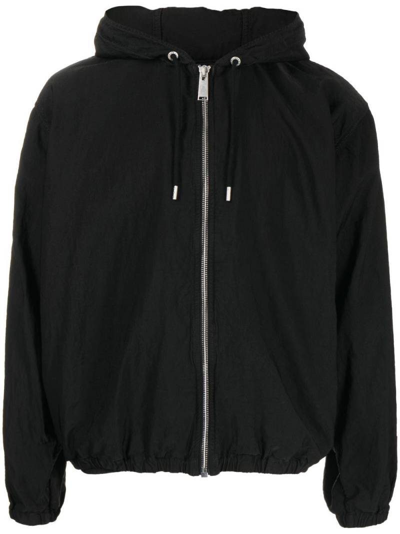 Heron Preston logo tape zip-up jacket - Black von Heron Preston