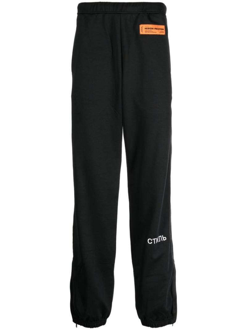 Heron Preston СТИЛЬ-logo track pants - Black von Heron Preston