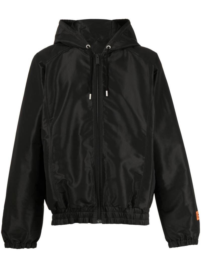 Heron Preston satin-finished zipped bomber jacket - Black von Heron Preston