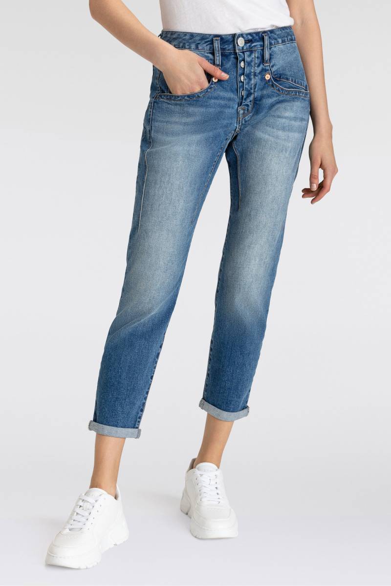 Herrlicher 7/8-Jeans »Shyra Cropped Organic Denim«, mit halb verdeckter Knopfleiste von Herrlicher