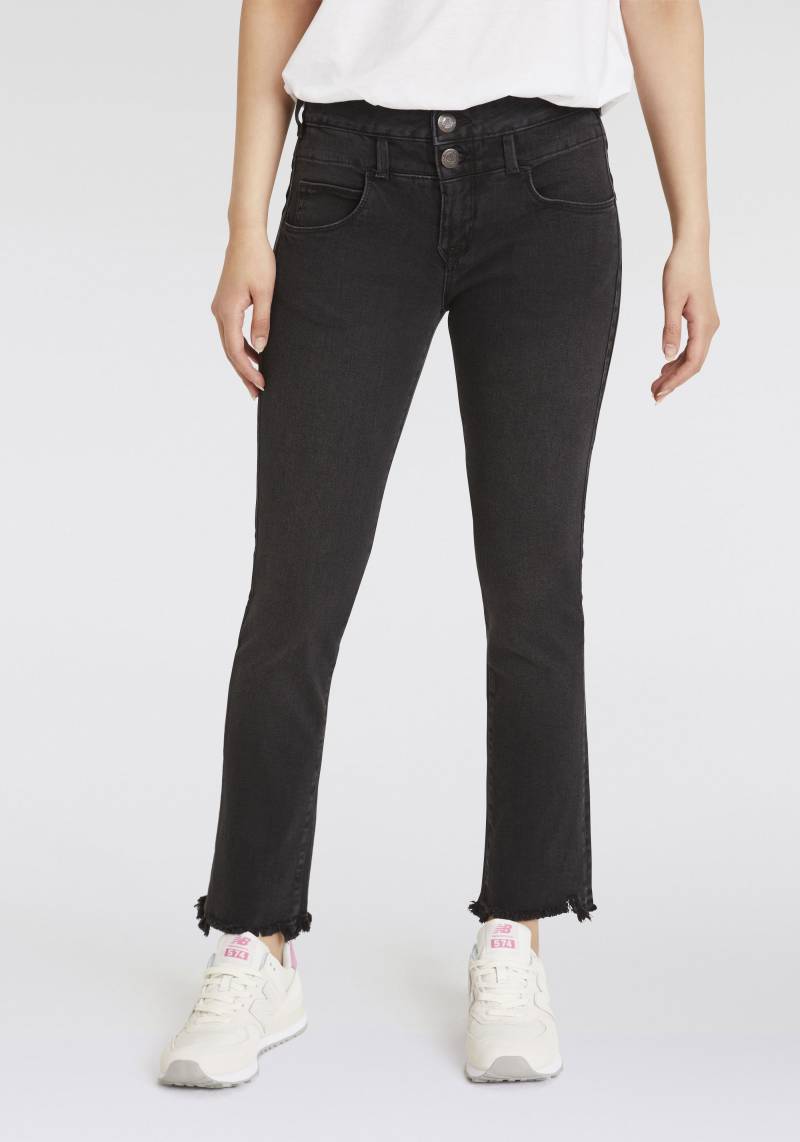 Herrlicher Bootcut-Jeans »Baby Cropped Recycled Denim Black Stretch« von Herrlicher