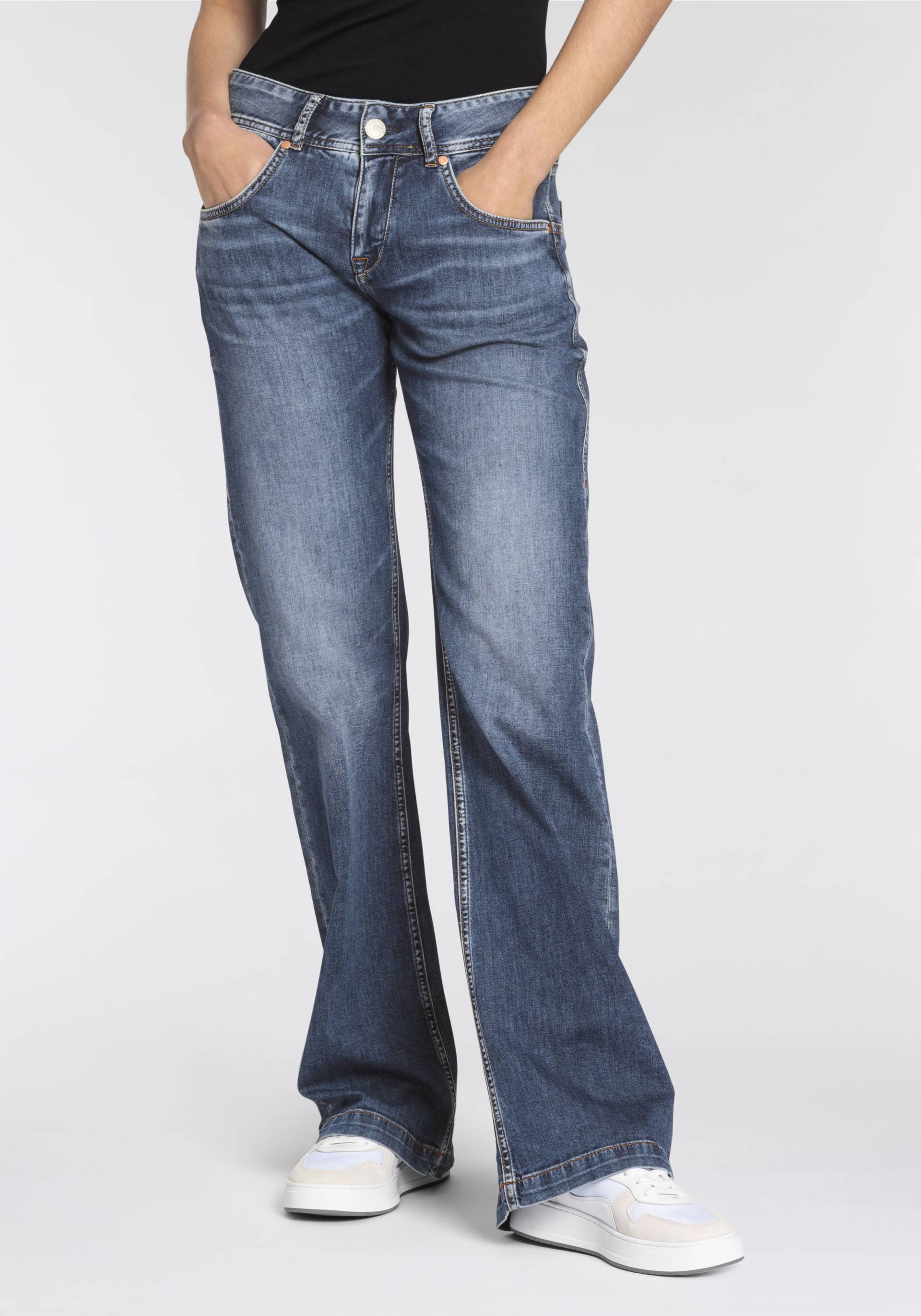 Herrlicher Bootcut-Jeans »Edna Light Denim« von Herrlicher