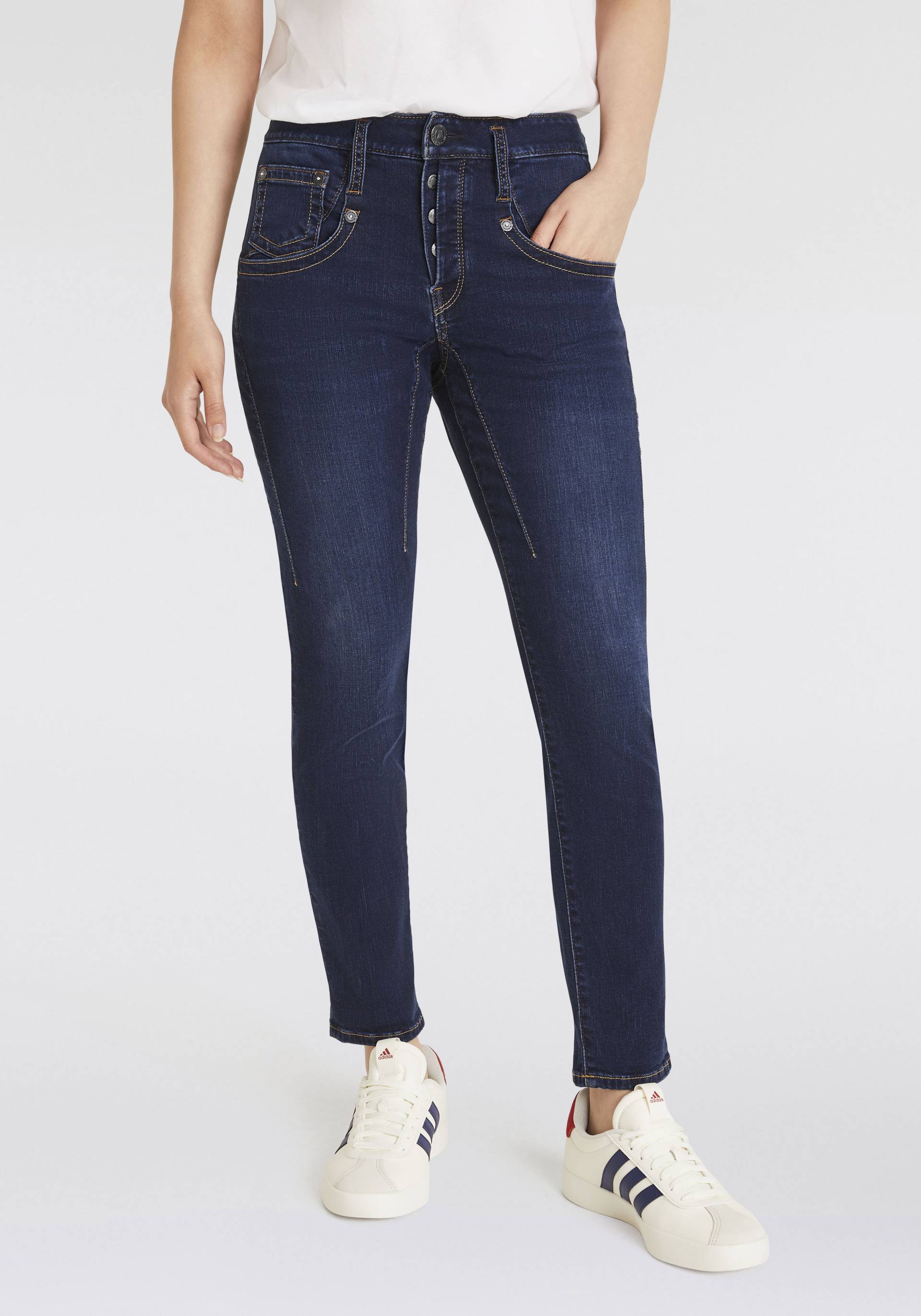 Herrlicher Boyfriend-Jeans »Shyra Cropped Organic Denim« von Herrlicher