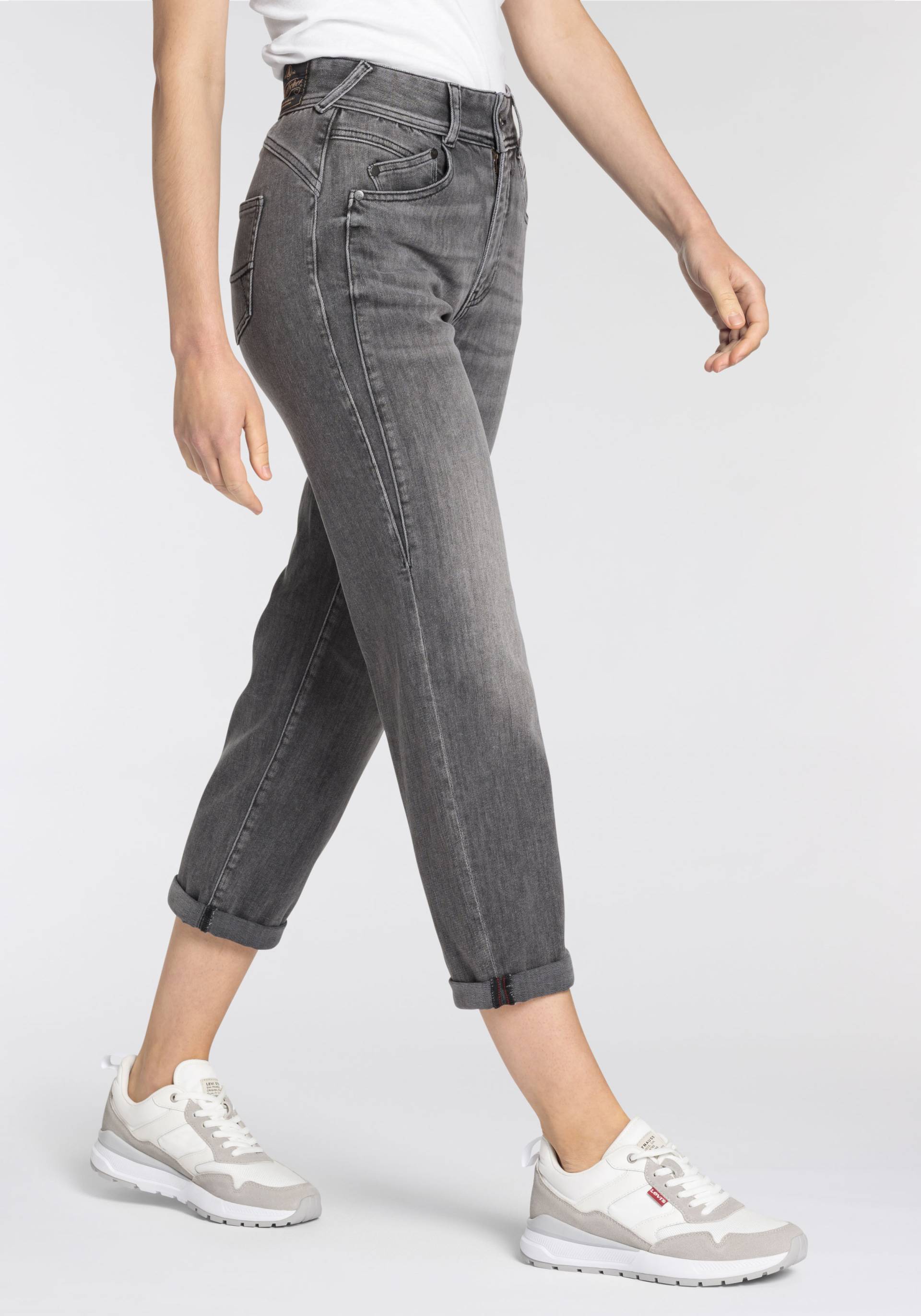 Herrlicher High-waist-Jeans »HI Tap Denim Black Light« von Herrlicher