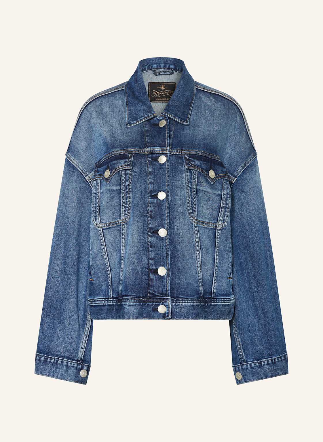Herrlicher Jeansjacke Naoko blau Herrlicher Jeansjacke Naoko blau von Herrlicher