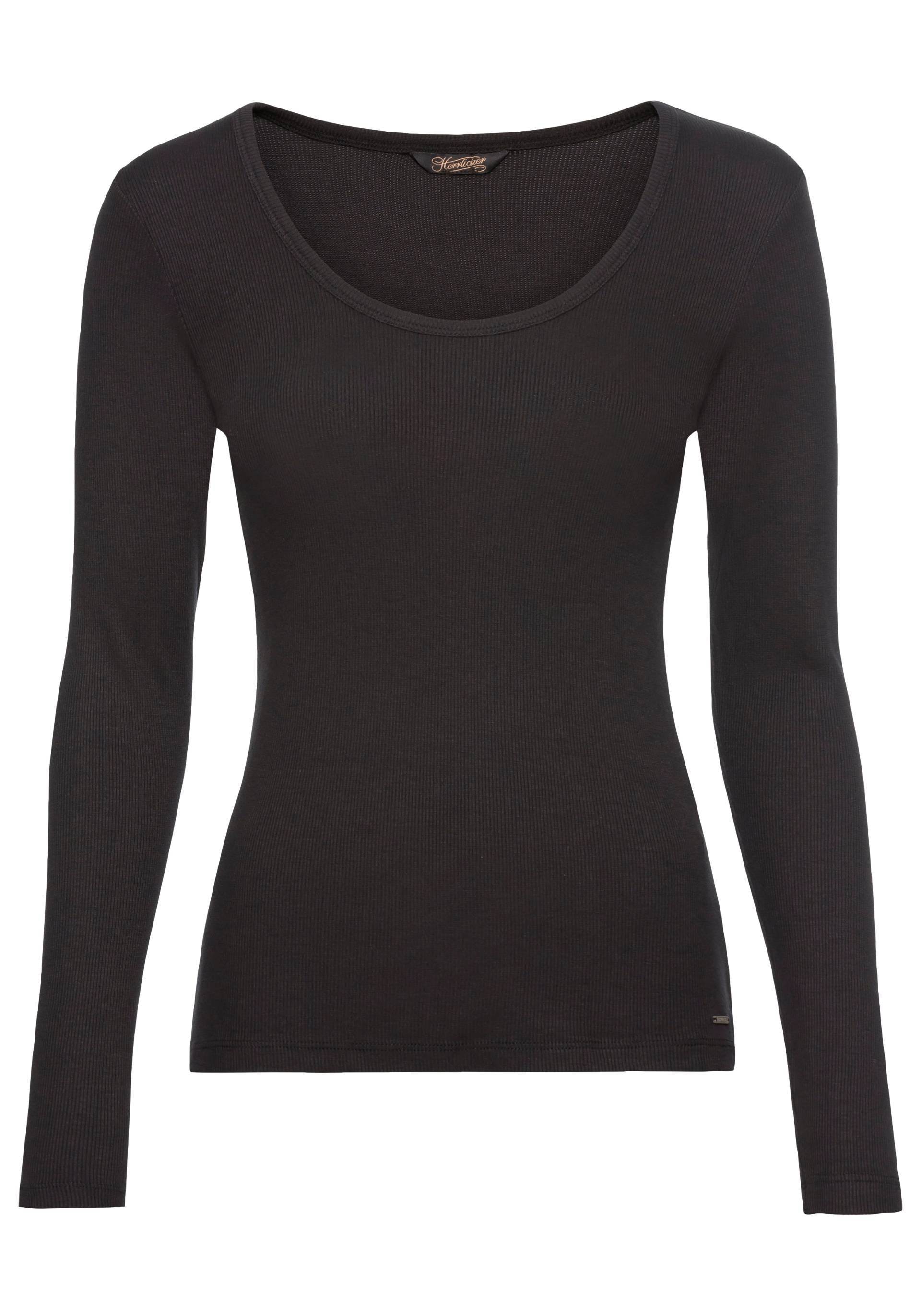 Herrlicher Longsleeve »Desa«, Desa Longsleeve Rib von Herrlicher