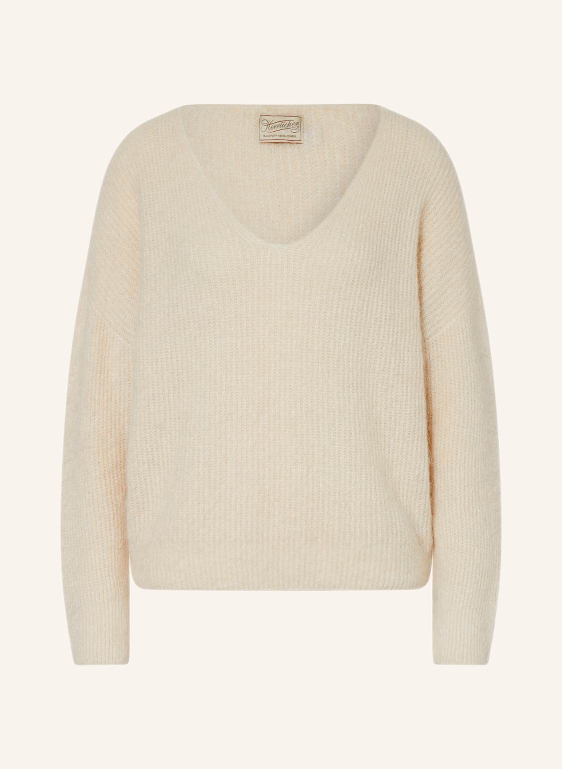 Herrlicher Pullover Linora beige von Herrlicher