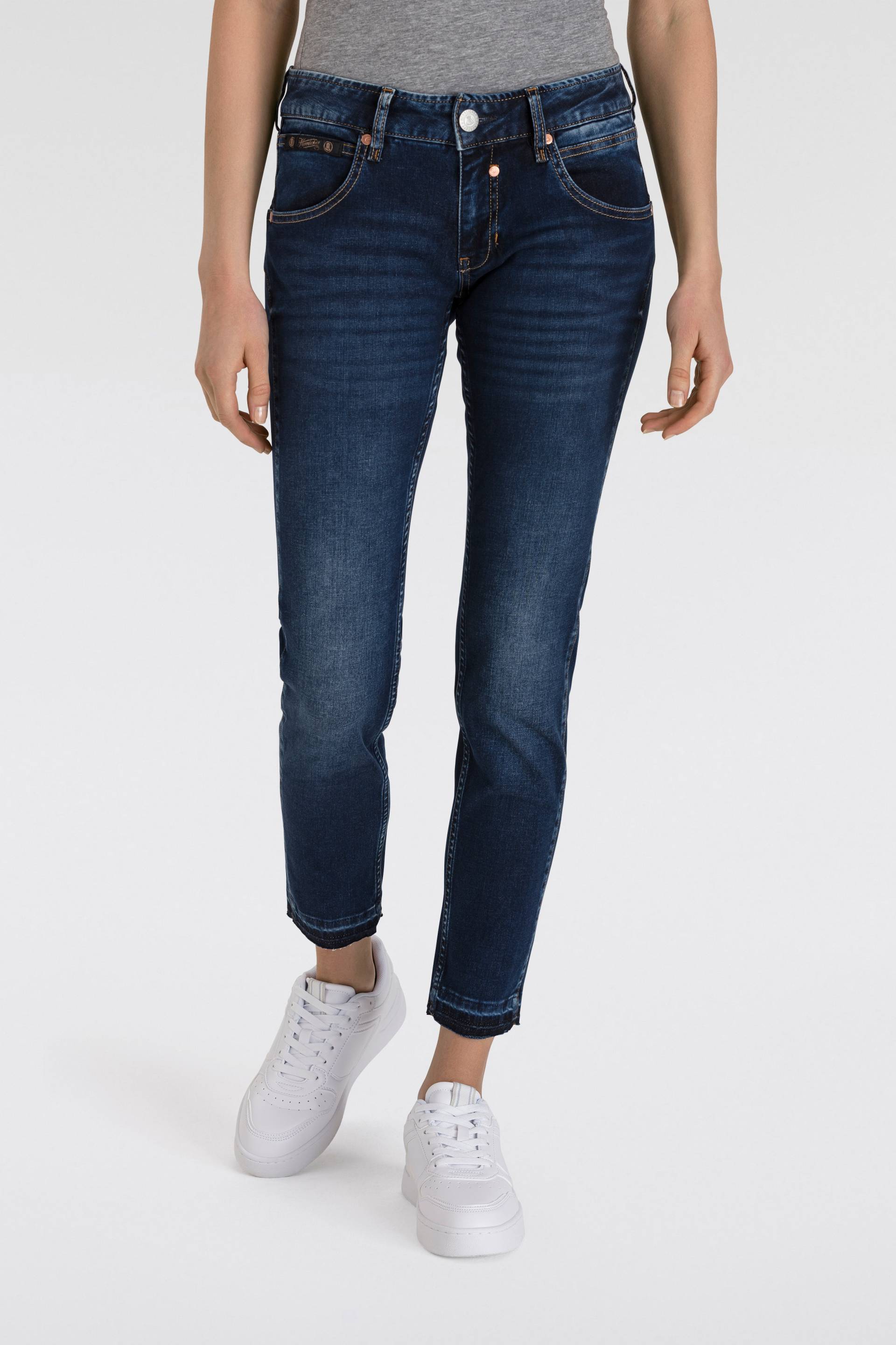 Herrlicher Slim-fit-Jeans »Touch Cropped Reused Denim«, mit verkürzter Länge von Herrlicher