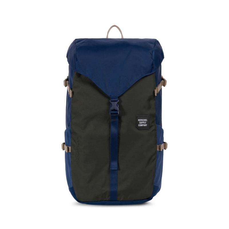 Barlow Large - Tagesrucksack in Peacoat / Forest Green von Herschel