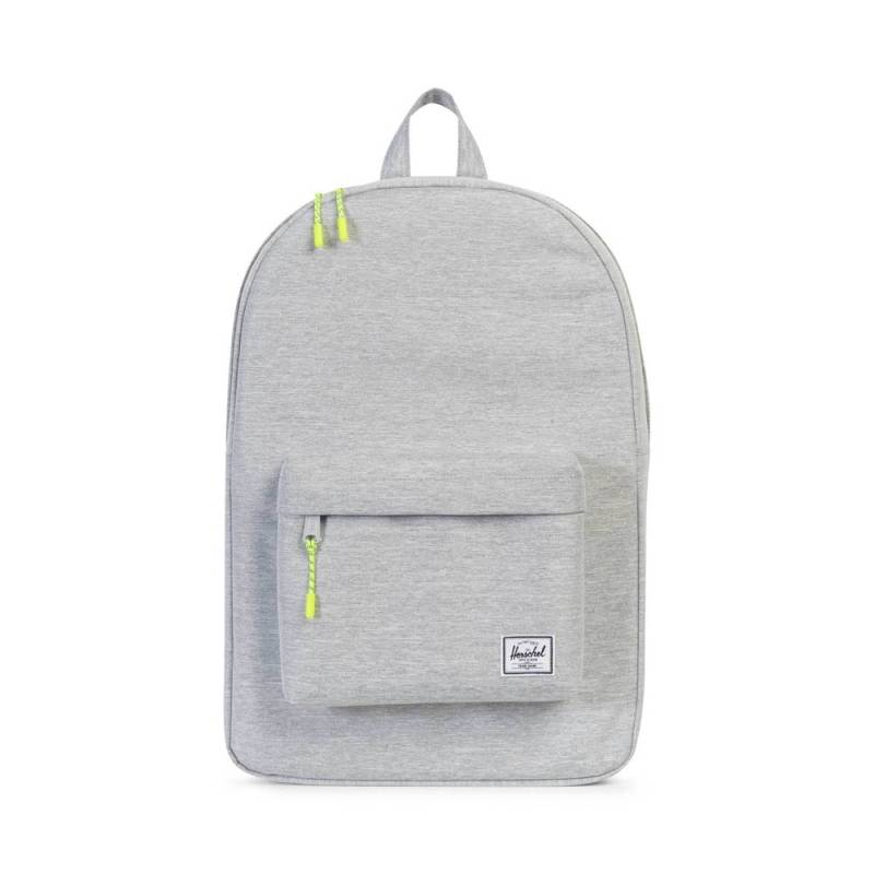 Classic - Rucksack in Light Grey/Crosshatch von Herschel