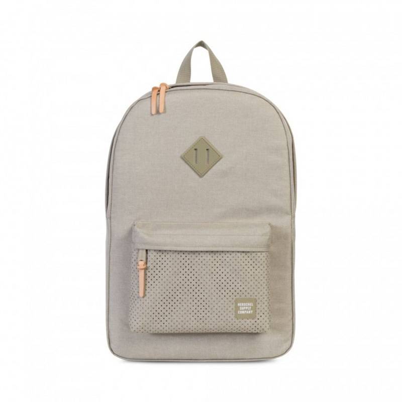 Heritage - Rucksack in Light Khaki Crosshatch / Beige von Herschel