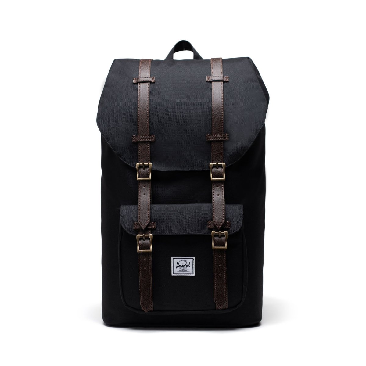 Little America - Rucksack 25L in Black/ Chicory Coffee von Herschel