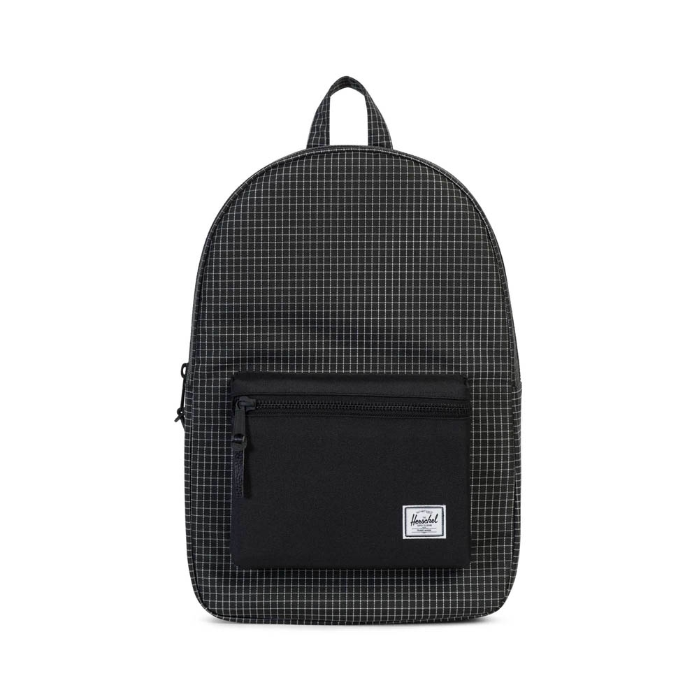 Settlement - Rucksack in Black Grid von Herschel