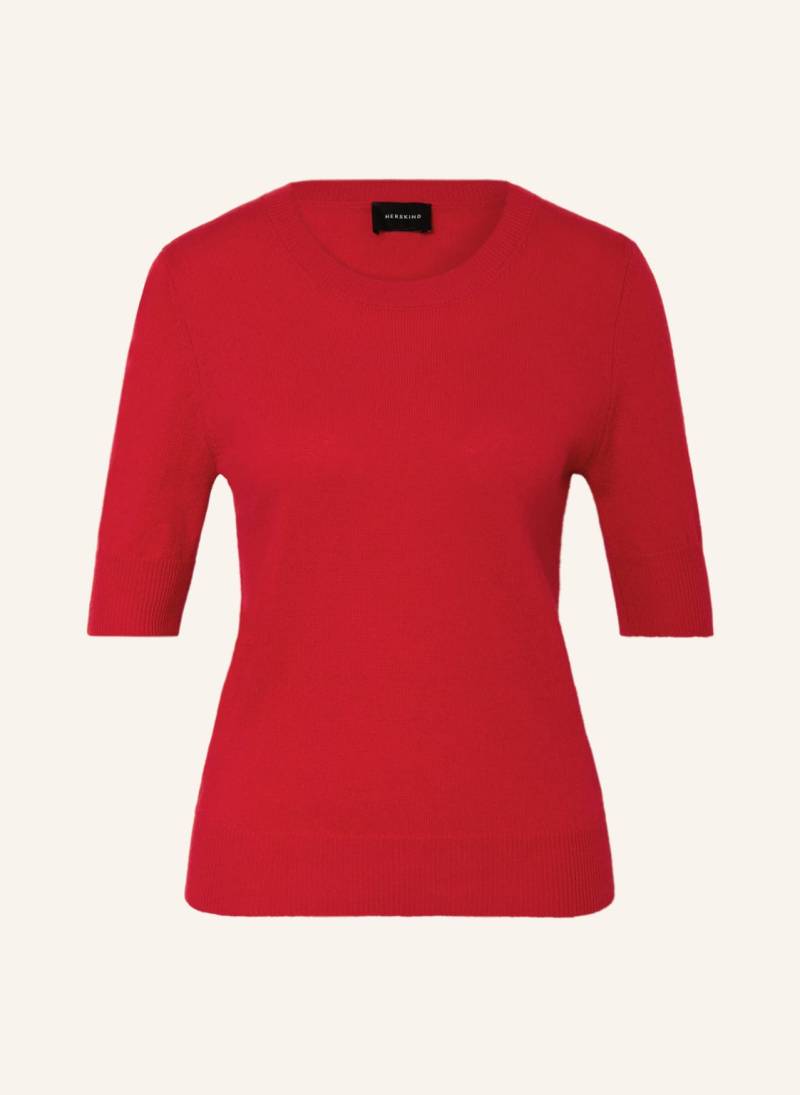 Herskind Strickhirt Therese Aus Cashmere rot von Herskind