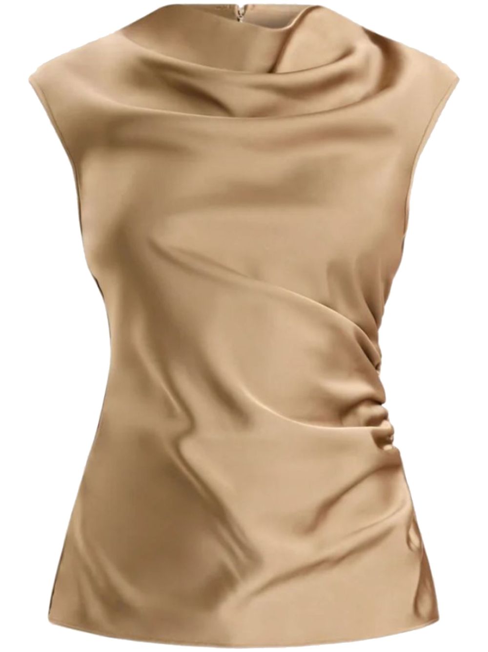 Hervé Léger satin blouse - Neutrals von Hervé Léger