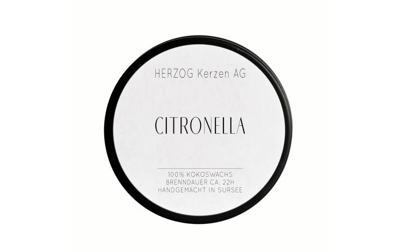 Herzog Kerzen AG Duftkerze »AG Duftkerze Citronella in Aludose« von Herzog Kerzen AG