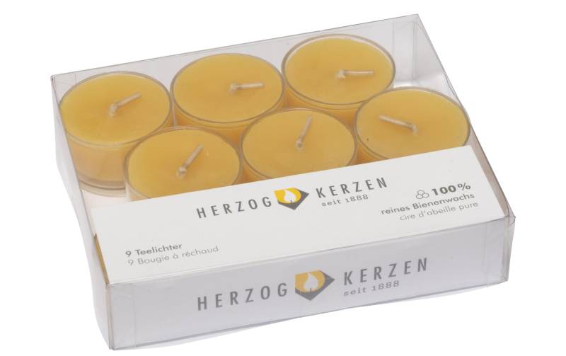 Herzog Kerzen AG Teelicht »Teelichter Bienenwachs« von Herzog Kerzen AG
