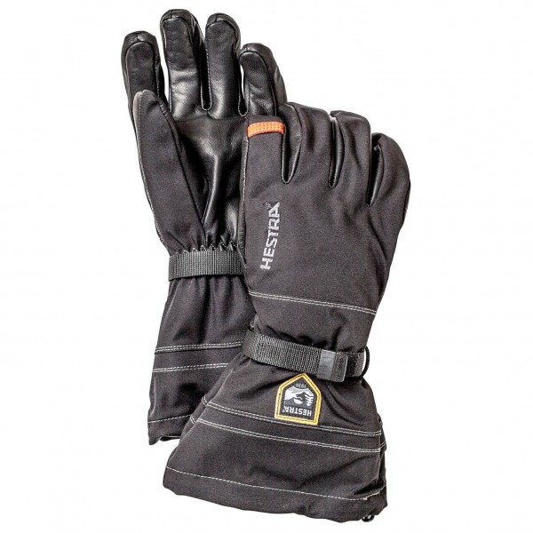 Hestra - Army Leather Blizzard 5 Finger - Handschuhe Gr 10;11;7;8;9 grau von Hestra