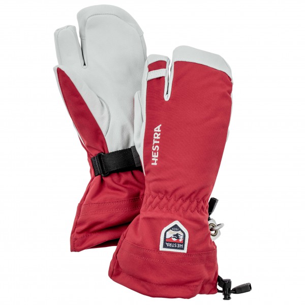 Hestra - Army Leather Heli Ski 3 Finger - Handschuhe Gr 5 rot Hestra - Army Leather Heli Ski 3 Finger - Handschuhe Gr 5 rot von Hestra