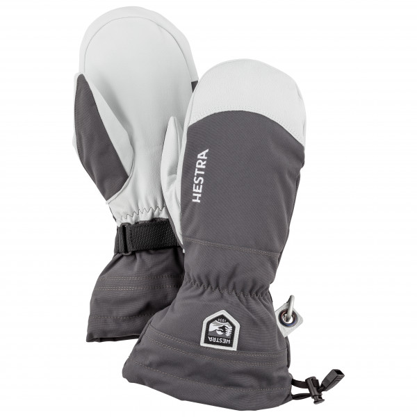 Hestra - Army Leather Heli Ski Mitt - Handschuhe Gr 10 grau von Hestra