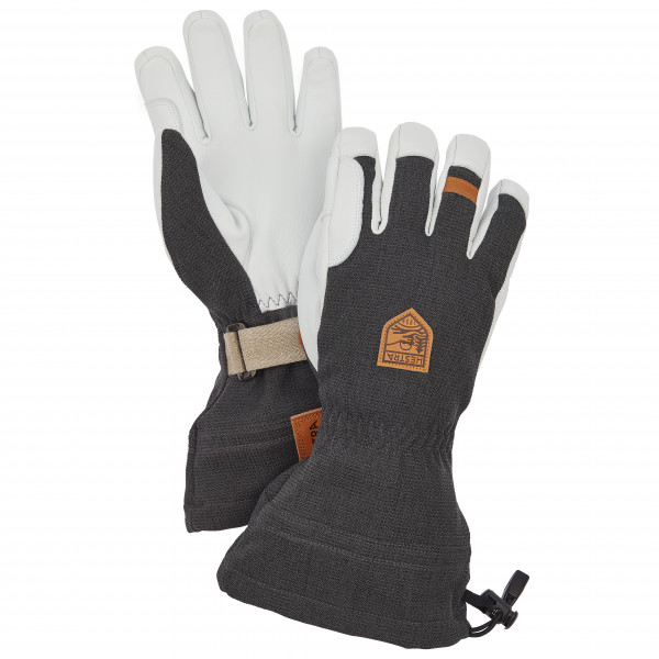 Hestra - Army Leather Patrol Gauntlet 5 Finger - Handschuhe Gr 10 grau von Hestra