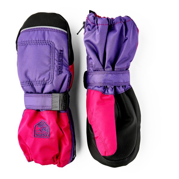 Hestra - Baby Zip Long Mitt - Handschuhe Gr 4 lila von Hestra