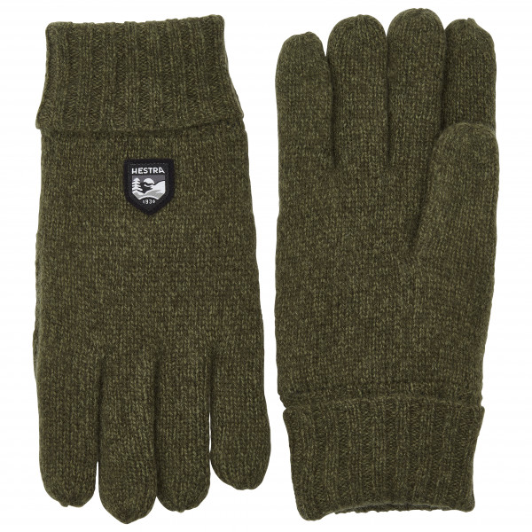 Hestra - Basic Wool Glove - Handschuhe Gr 6 oliv von Hestra