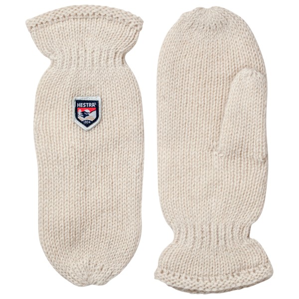 Hestra - Basic Wool Mitt - Handschuhe Gr 10 beige von Hestra