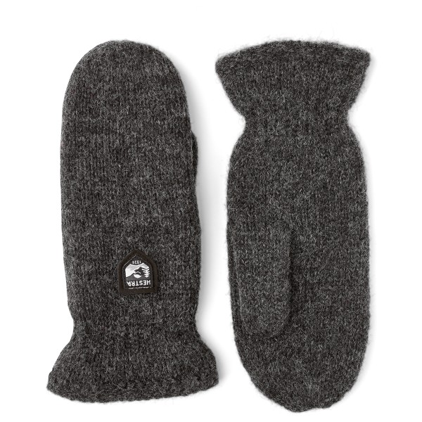 Hestra - Basic Wool Mitt - Handschuhe Gr 10 grau von Hestra