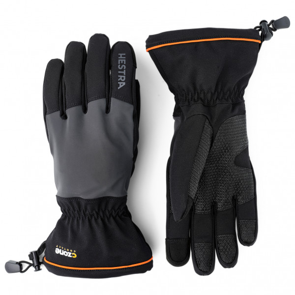 Hestra - CZone Contact Gauntlet 5 Finger - Handschuhe Gr 6;7;9 schwarz von Hestra