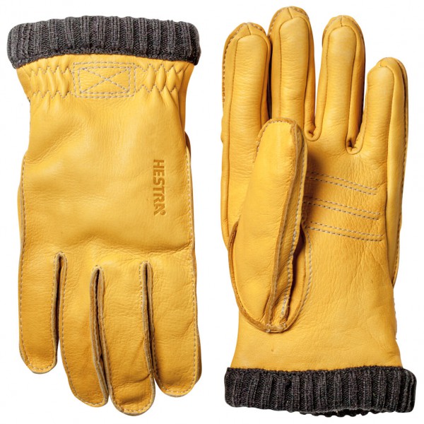 Hestra - Deerskin Primaloft Rib - Handschuhe Gr 11 gelb von Hestra