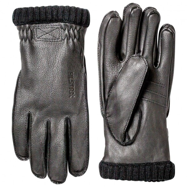 Hestra - Deerskin Primaloft Rib - Handschuhe Gr 9 grau von Hestra