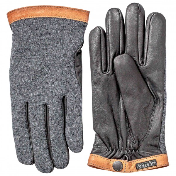 Hestra - Deerskin Wool Tricot - Handschuhe Gr 10 grau von Hestra