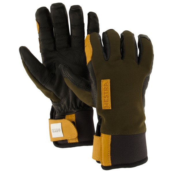 Hestra - Ergo Grip Active Wool Terry 5 Finger - Handschuhe Gr 8;9 blau;schwarz;schwarz/grau von Hestra