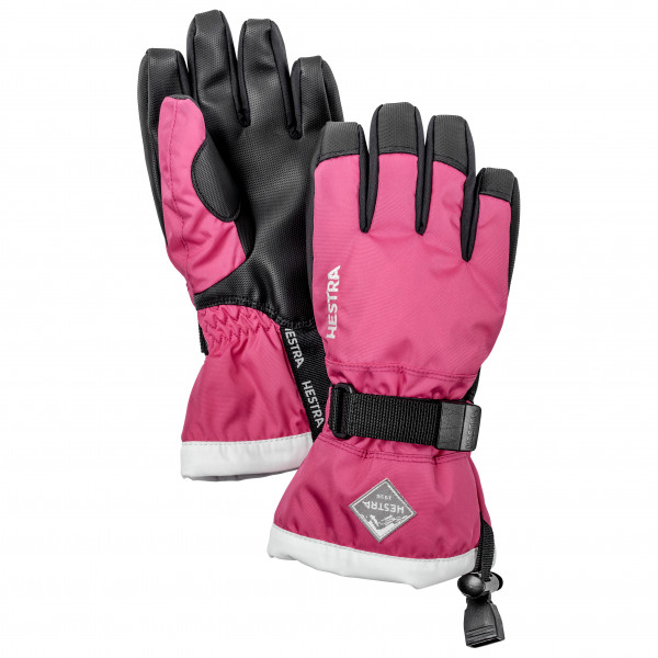 Hestra - Gauntlet Czone Junior 5 Finger - Handschuhe Gr 3 rosa von Hestra