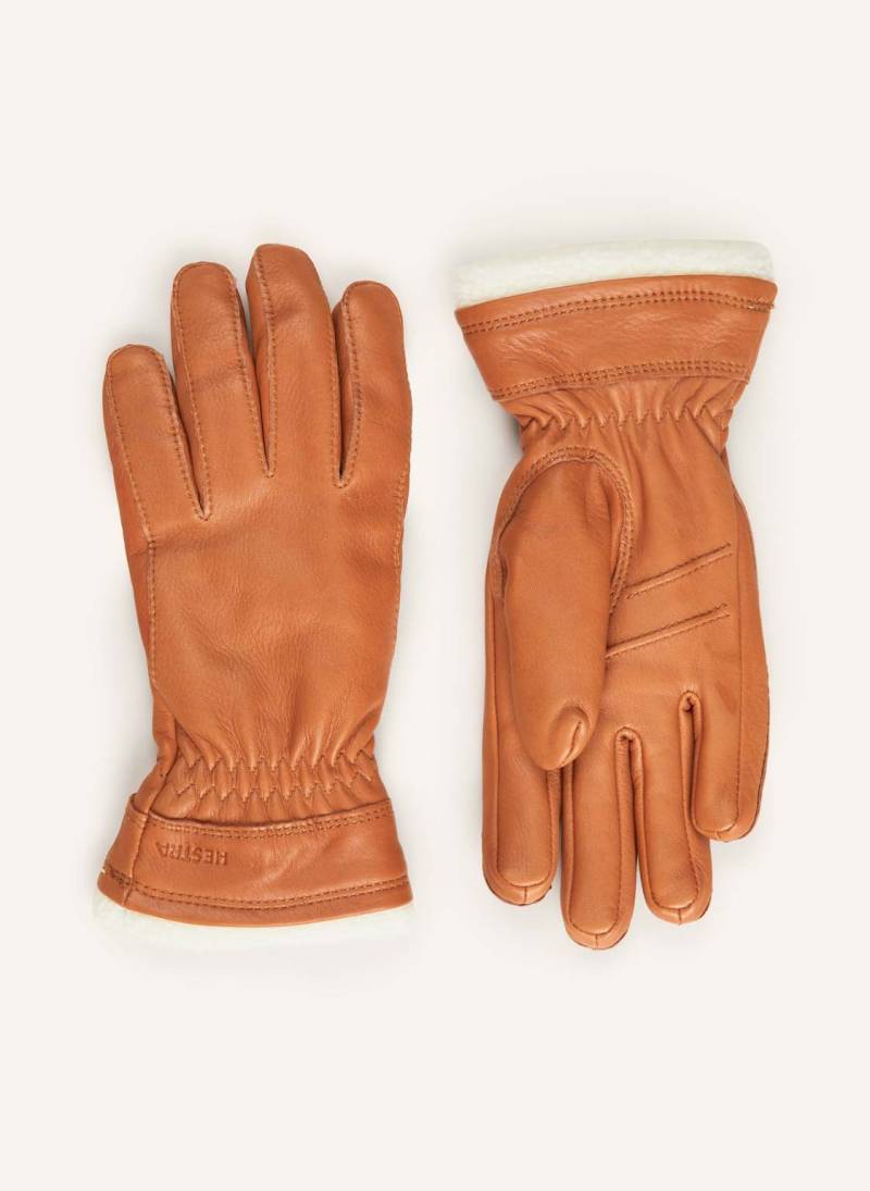 Hestra Handschuhe Buvika braun von Hestra